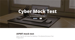 Desktop Screenshot of cybermocktest.com